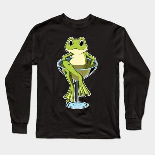 Frog in Glass Long Sleeve T-Shirt